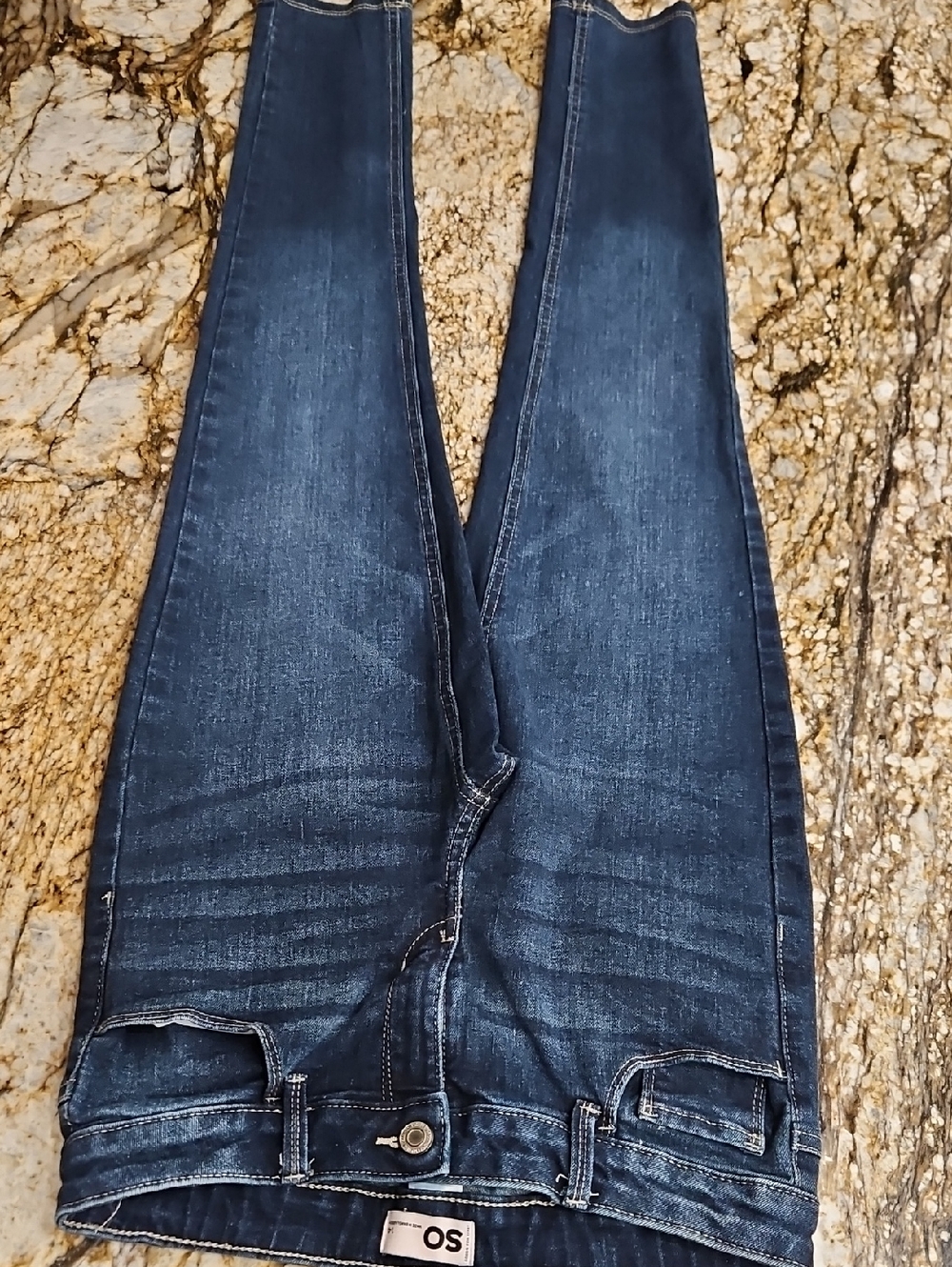 SO Dark Wash Skinny Jeans. Size 14, Inseam 28 Rise 8"